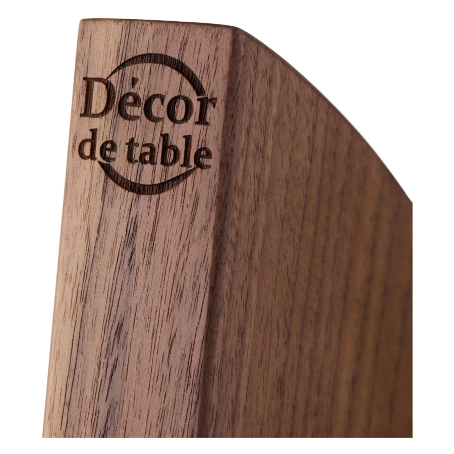 Подставка для ножей Decor de Table Парус 17х20 см, американский орех