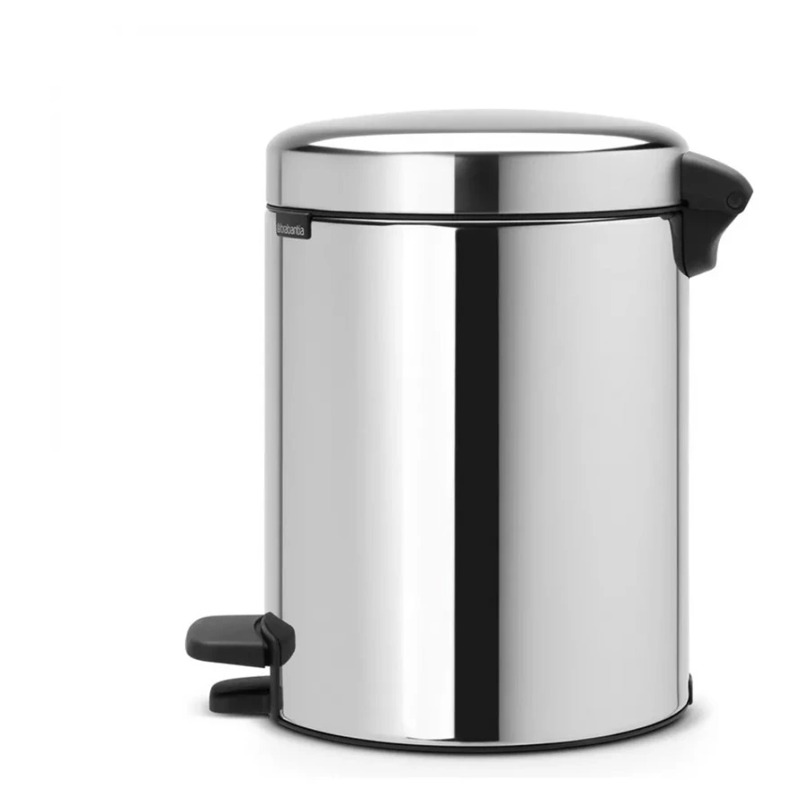 Бак для раздельного мусора c педалью Brabantia NewIcon 2х2 л, сталь полированная-Sale