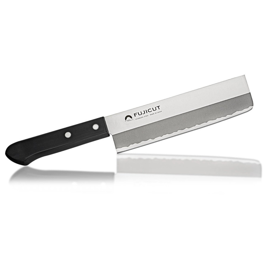 Нож овощной Накири Fuji Cutlery FUJI CUT 16 см, сталь Mo-V, рукоять PP, заточка #2000