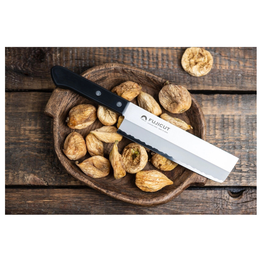 Нож овощной Накири Fuji Cutlery FUJI CUT 16 см, сталь Mo-V, рукоять PP, заточка #2000