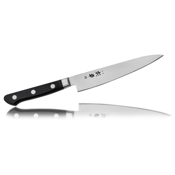 Нож универсальный Fuji Cutlery REIGETSU 13 см, сталь Mo-V, рукоять ABS, заточка #8000