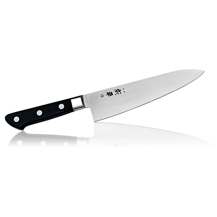 Нож поварской Шеф Fuji Cutlery REIGETSU 18 см, сталь Mo-V, рукоять ABS, заточка #8000