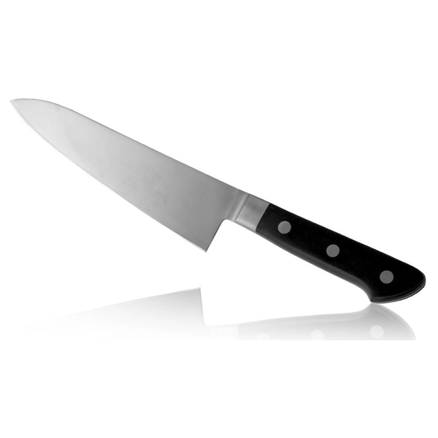 Нож поварской Шеф Fuji Cutlery REIGETSU 18 см, сталь Mo-V, рукоять ABS, заточка #8000