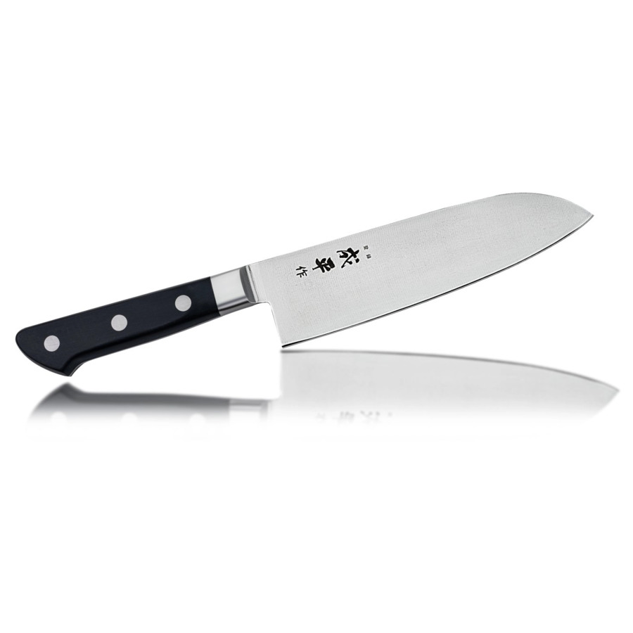 Нож японский шеф Сантоку Fuji Cutlery FUJI CUT 18 см, сталь Mo-V, рукоять ABS, заточка #8000