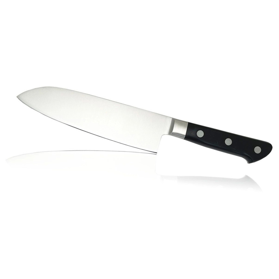 Нож японский шеф Сантоку Fuji Cutlery FUJI CUT 18 см, сталь Mo-V, рукоять ABS, заточка #8000