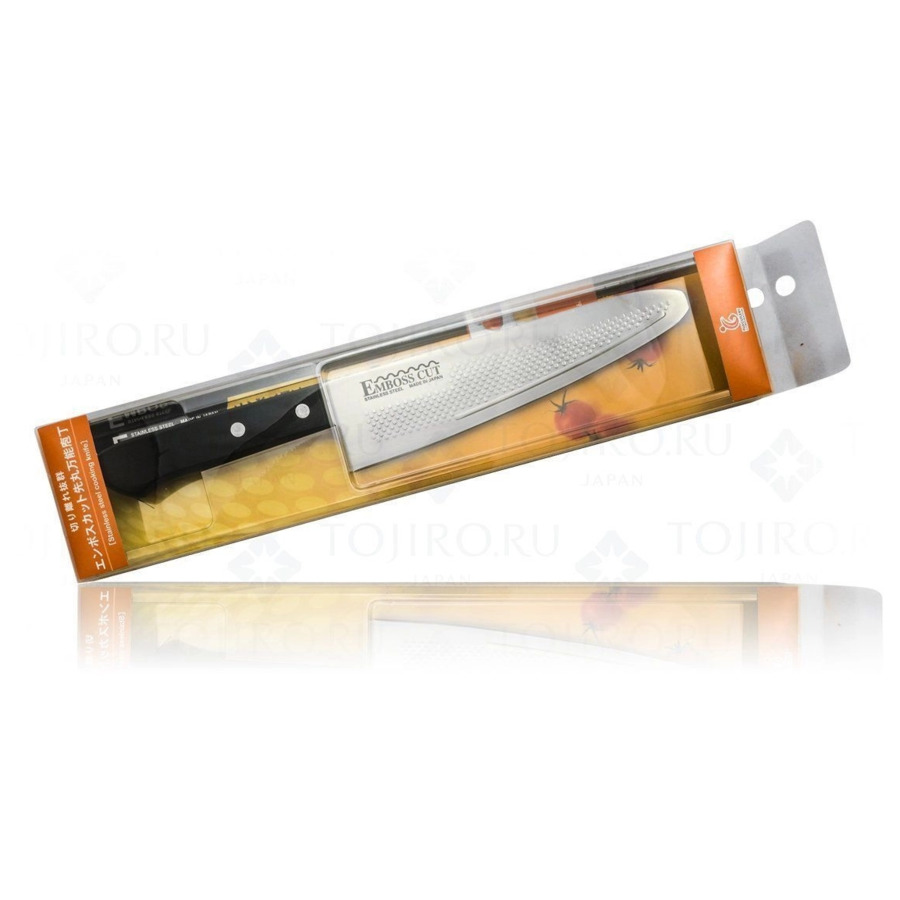 Нож поварской Шеф Fuji Cutlery Special Embossed 18,5 см, сталь Sus420J2, рукоять пластик