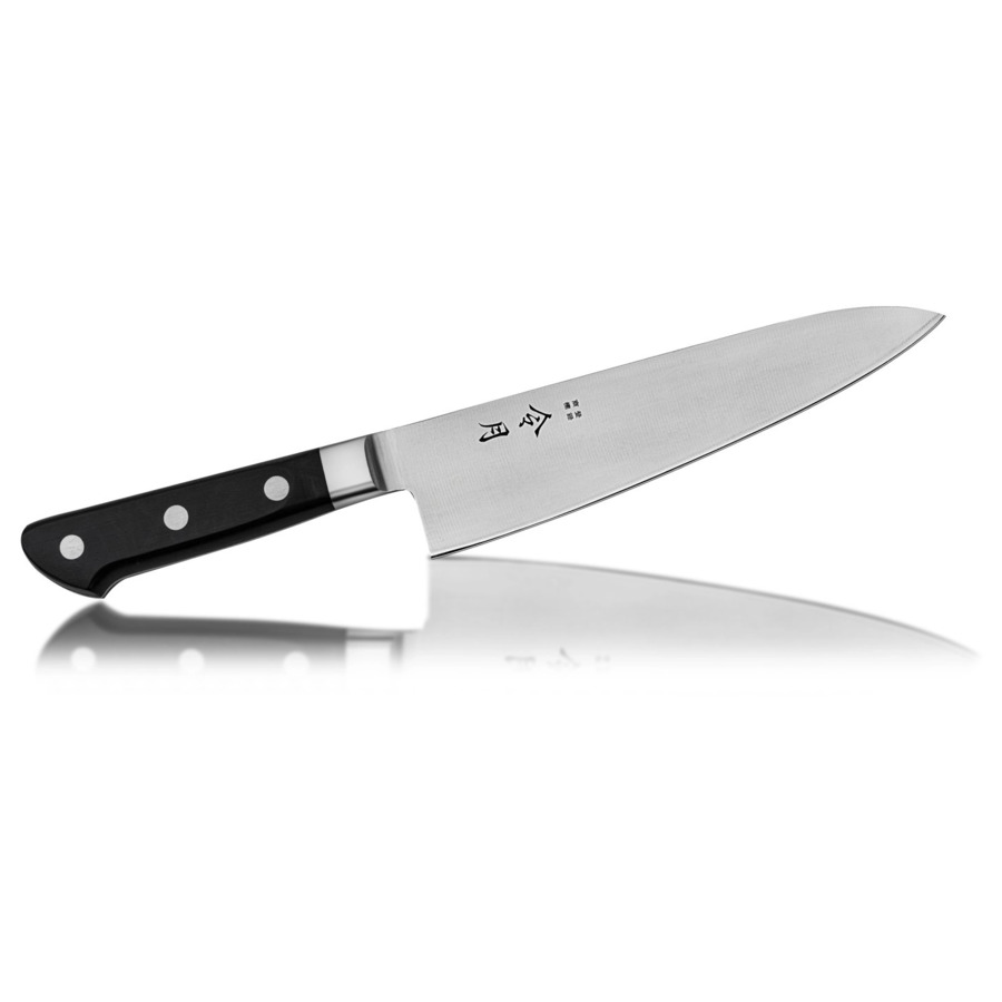 Нож поварской Шеф Fuji Cutlery REIGETSU 18 см, сталь Mo-V, рукоять ABS, заточка #8000