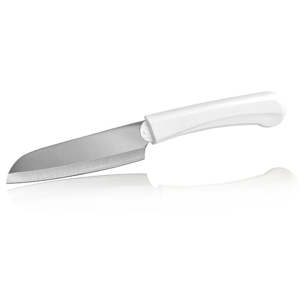 Нож овощной Fuji Cutlery Special series 9,5 см, сталь Sus420J2, рукоять пластик в ножнах, белый