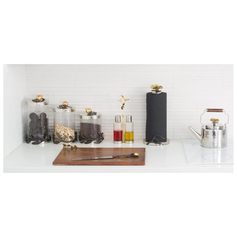 Банка для сыпучих продуктов Michael Aram Гранат 28 см, стекло