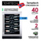 Холодильник винный на 40 бутылок Temptech CPROX60SX-24, 59,5x81,5x58,5 см, 5-20°C, инвертор