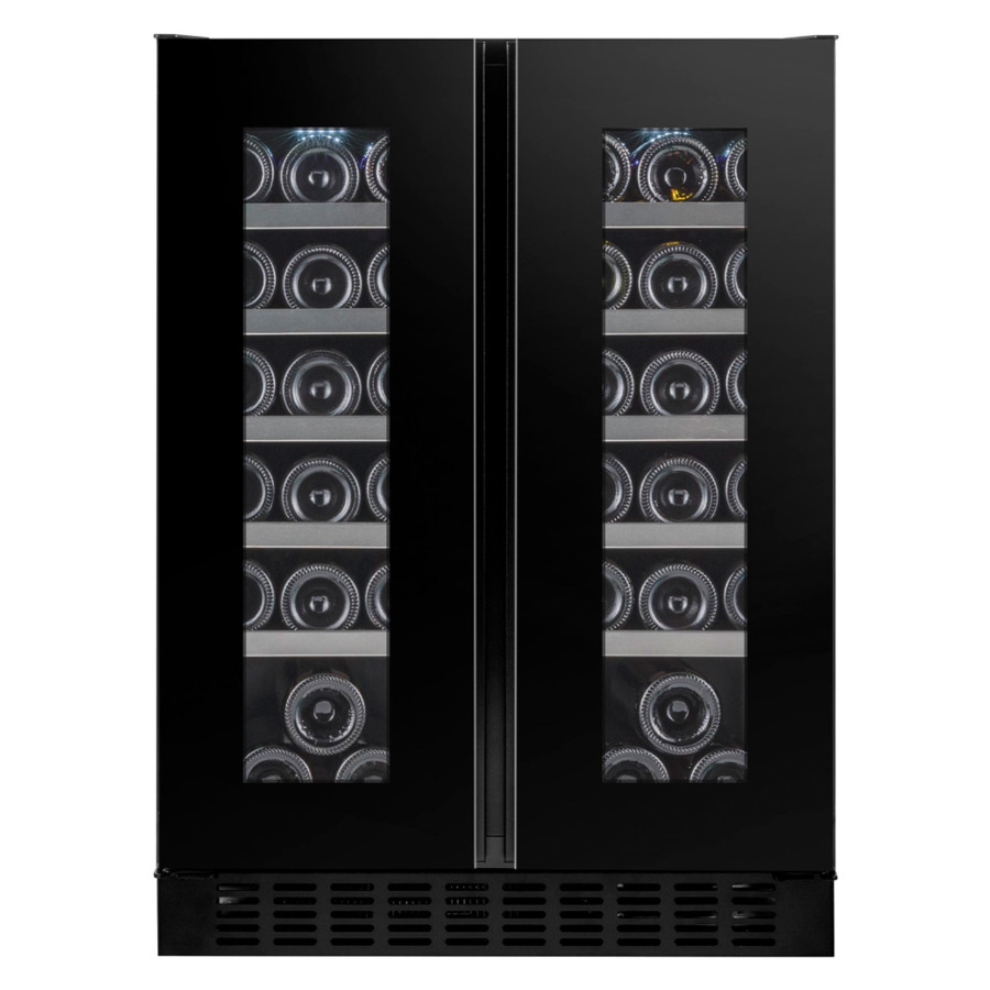 Холодильник винный на 38 бутылок Temptech ST2DX60DRB 59,5х81,5х57 см, 2 зоны