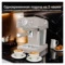Кофеварка эспрессо рожковая TESLER ECM-245 SAND GREY 3 в 1, капучинатор, адаптер Nespresso, песочная