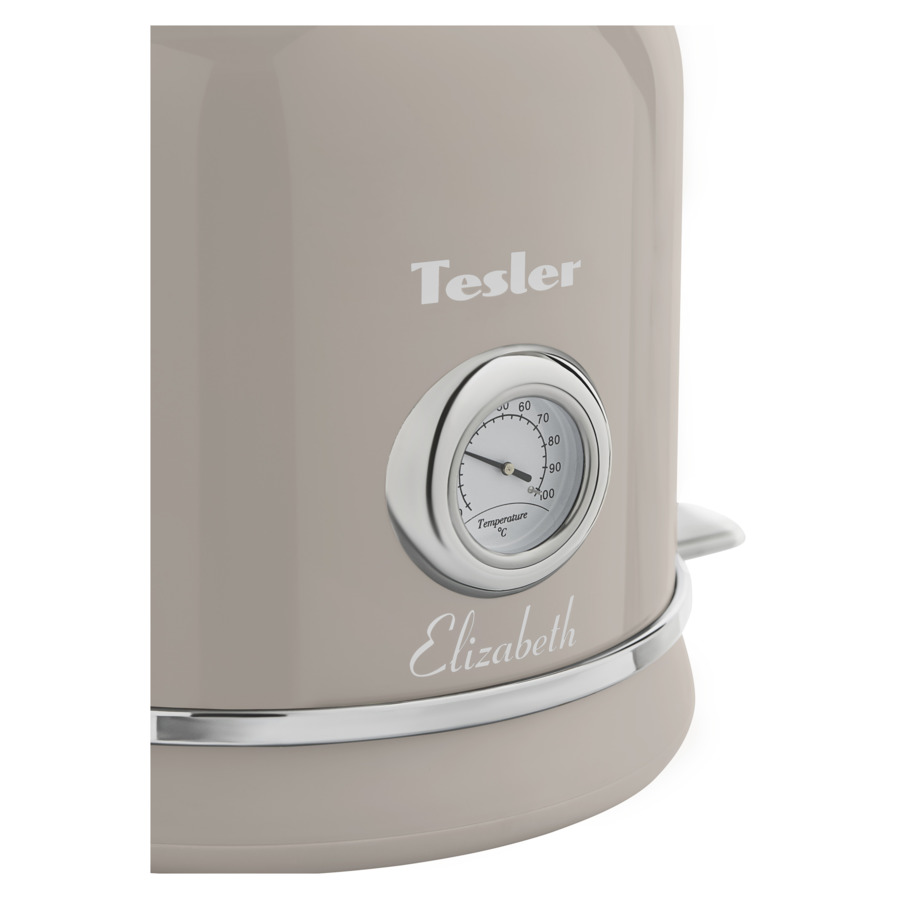 Чайник электрический TESLER Elizabeth KT-1745 SAND GREY 1,7 л, 2000 Вт