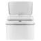 Ведро для мусора сенсорное TESLER STB-40F WHITE 40 л, 35,5х26х54 см, сталь нержавеющая, белое