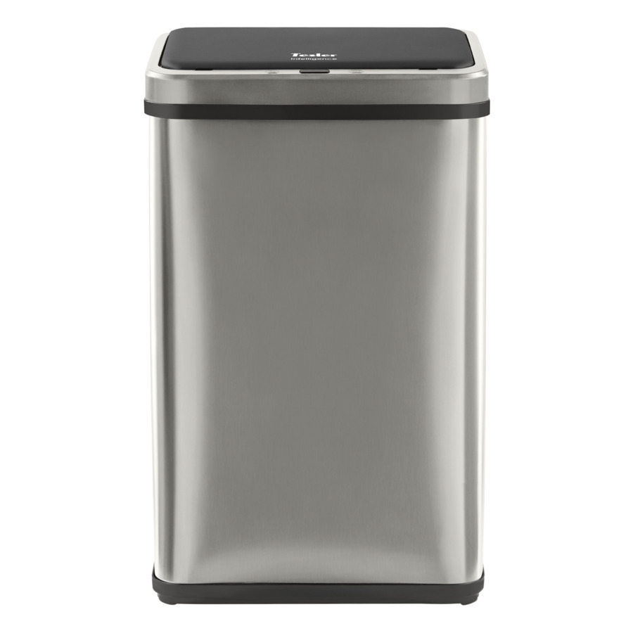 Ведро для мусора сенсорное TESLER STB-50F INOX 50 л, 35,5х26х65,5 см, сталь нержавеющая, серебристое