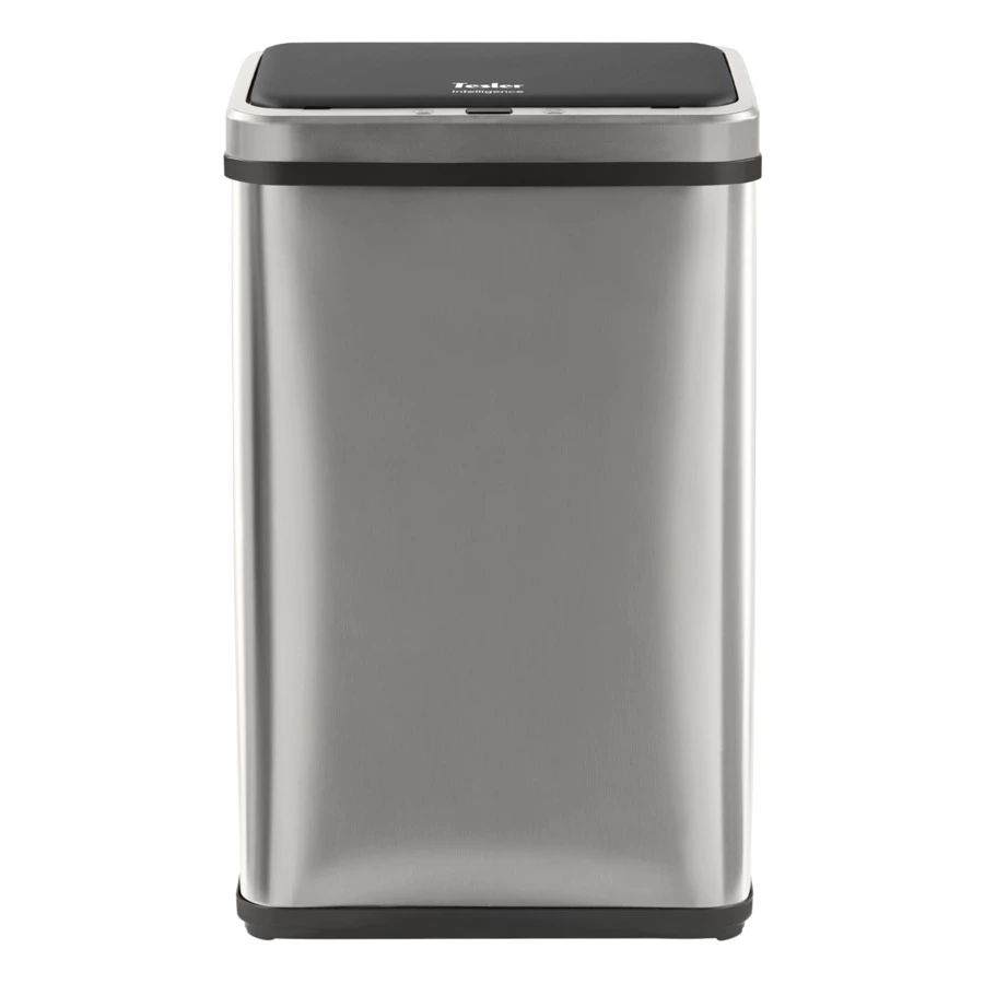 Ведро для мусора сенсорное TESLER STB-50F INOX 50 л, 35,5х26х65,5 см, сталь нержавеющая, серебристое