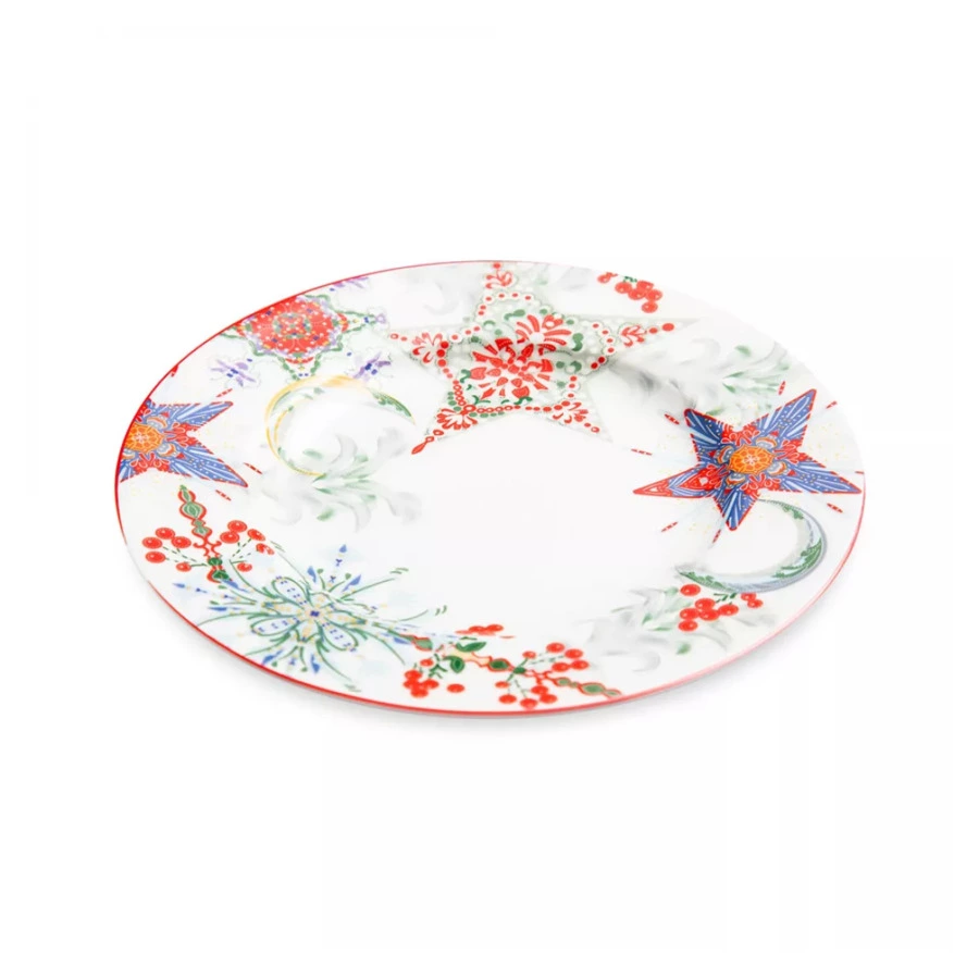 Набор тарелок десертных Mix&Match Home Счастливая Звезда 20,5 см, 4 шт, фарфор