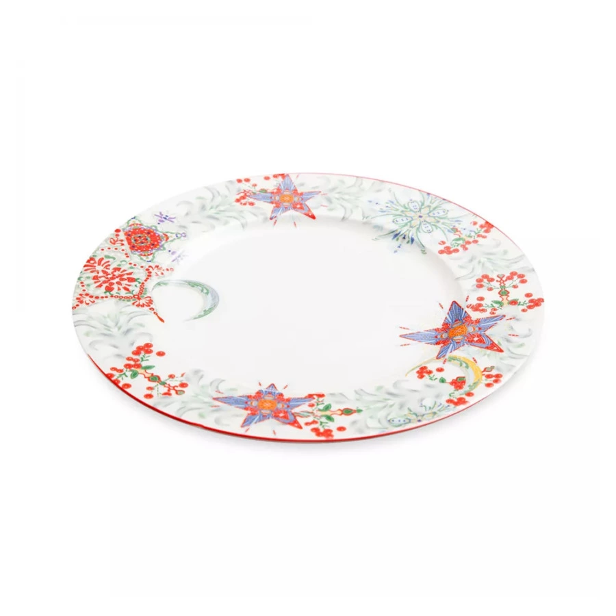 Набор тарелок обеденных Mix&Match Home Счастливая Звезда 27 см, 4 шт, фарфор