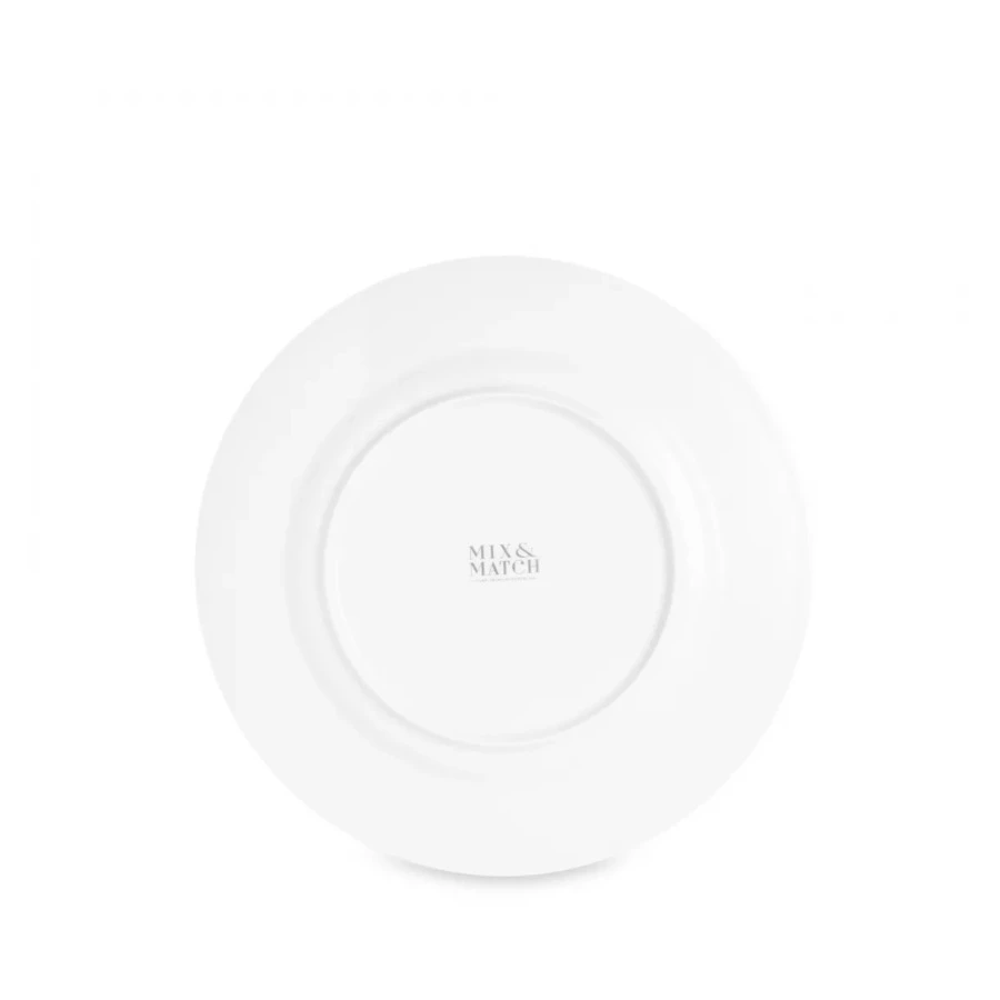 Набор тарелок обеденных Mix&Match Home Счастливая Звезда 27 см, 4 шт, фарфор