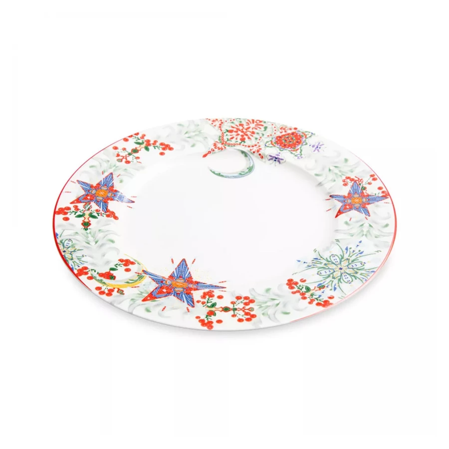 Набор тарелок обеденных Mix&Match Home Счастливая Звезда 27 см, 2 шт, фарфор
