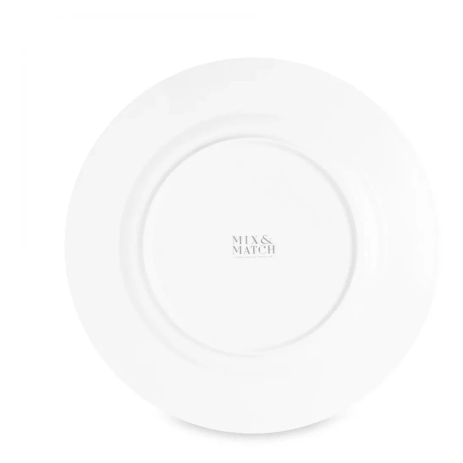 Набор тарелок обеденных Mix&Match Home Счастливая Звезда 27 см, 2 шт, фарфор