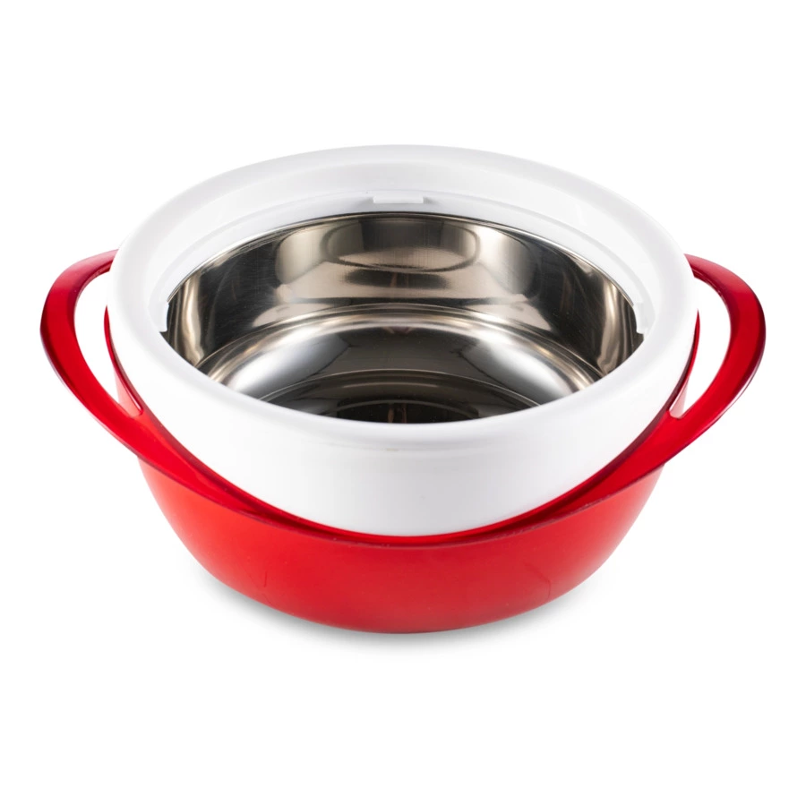 Набор термокастрюль Pinnacle, 3 шт, 600 мл, 1,2 л, 2,5 л, красный металлик