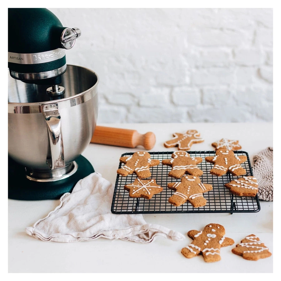 Миксер планетарный KitchenAid Artisan 4,8 л, 3 насадки, экран, чаша 3 л, 5KSM185PSEPP, пальмовый