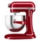 Миксер планетарный KitchenAid Artisan, подъемная чаша 6,6 л, 4 насадки, 5KSM70SHXEER, красный
