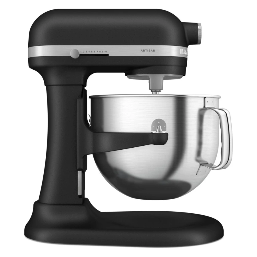 Миксер планетарный KitchenAid Artisan, подъемная чаша 6,6 л, 4 насадки, 5KSM70SHXEBK, цвет чугун