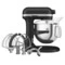 Миксер планетарный KitchenAid Artisan, подъемная чаша 6,6 л, 4 насадки, 5KSM70SHXEBK, цвет чугун