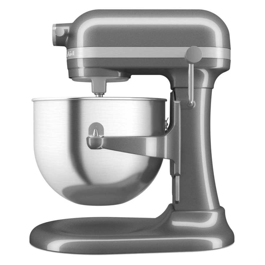 Миксер планетарный KitchenAid Artisan, подъемная чаша 6,6 л, 4 насадки, 5KSM70SHXEMS, серебряный мед