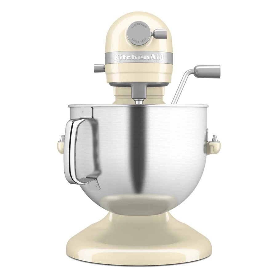 Миксер планетарный KitchenAid Artisan, подъемная чаша 6,6 л, 4 насадки, 5KSM70SHXEAC, кремовый
