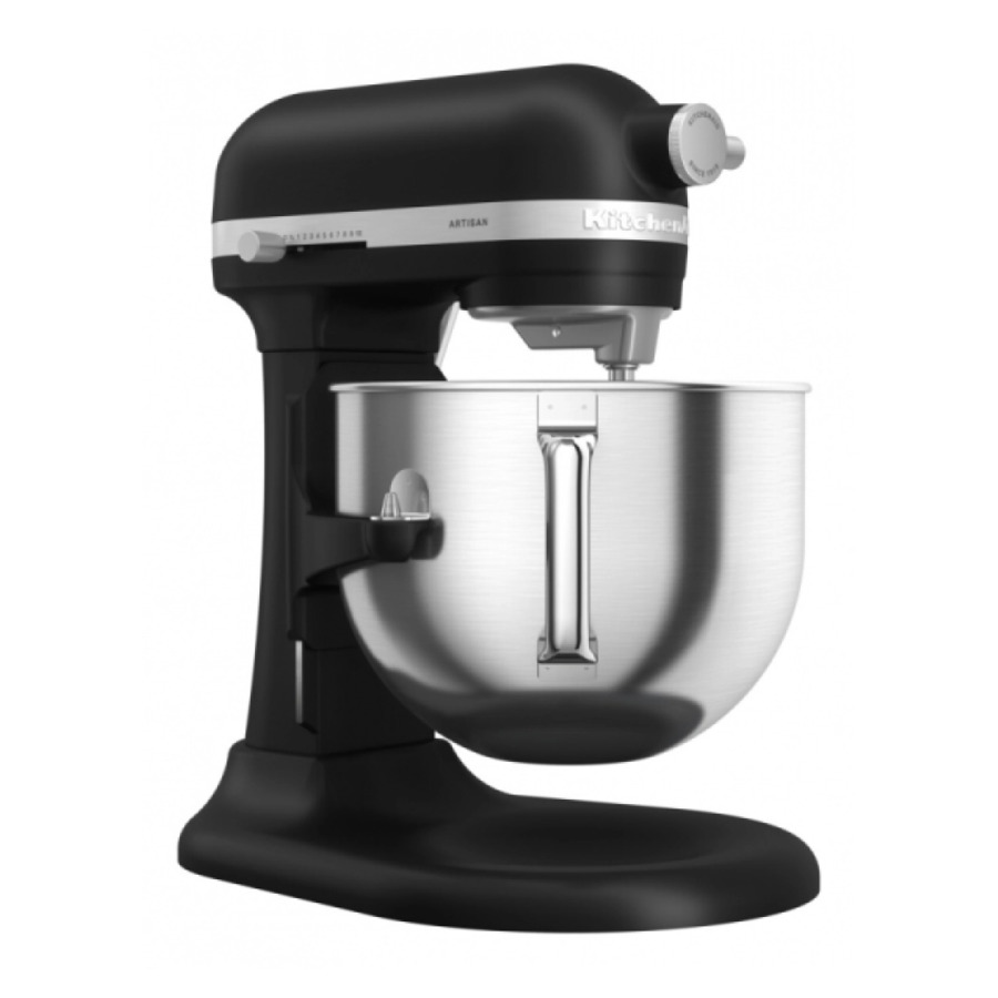 Миксер планетарный KitchenAid Artisan, подъемная чаша 6,8 л, черный матовый, 5KSM70SHXEBM