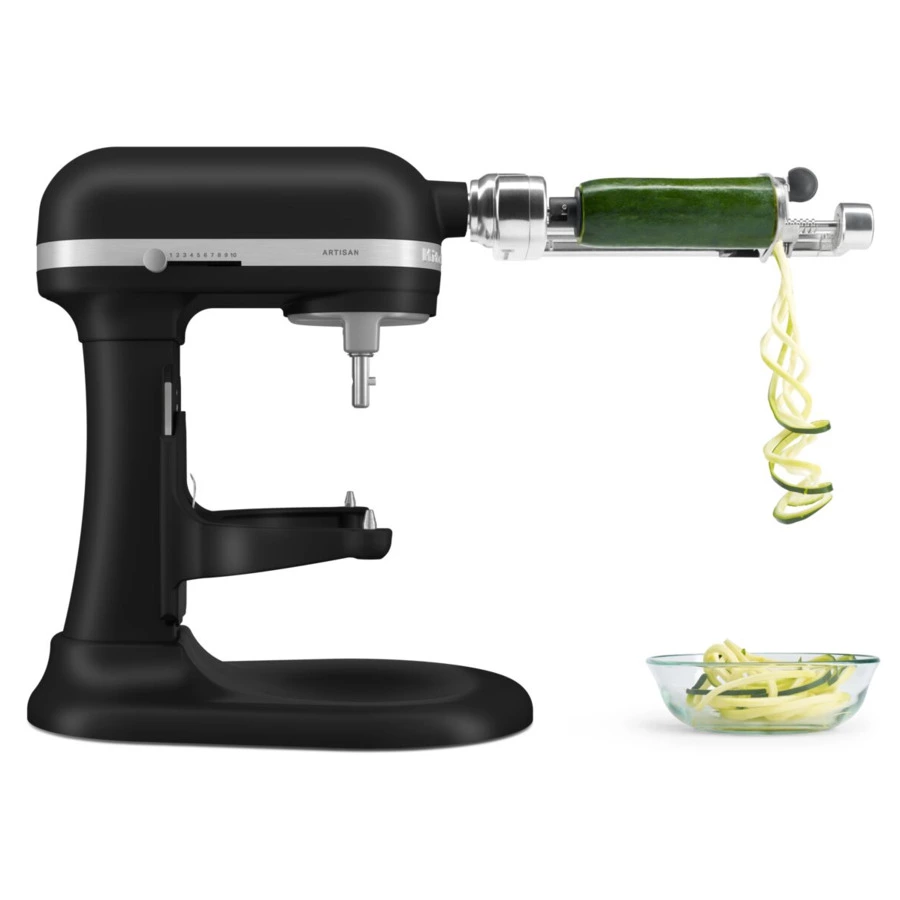 Миксер планетарный KitchenAid Artisan, подъемная чаша 6,6 л, 4 насадки, 5KSM70SHXEBM, черный матовый