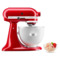 Мороженица-насадка KitchenAid 1,9 л, для миксеров с чашей 4,8 - 6,9 л, белая