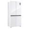 Холодильник двухкамерный TESLER RCD-482I WHITE GLASS 417 л, 83,6х63,6х183 см, класс А+, белый