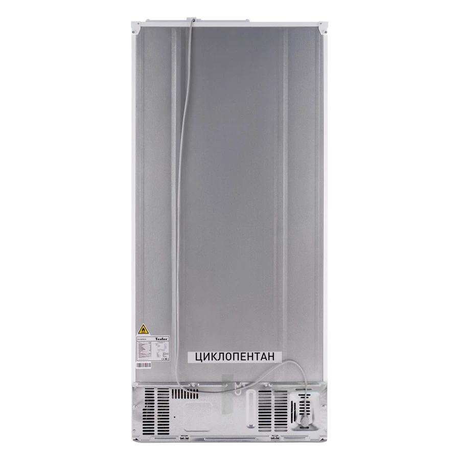 Холодильник двухкамерный TESLER RCD-482I WHITE GLASS 417 л, 83,6х63,6х183 см, класс А+, белый