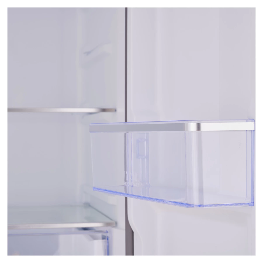 Холодильник двухкамерный TESLER RCD-482I WHITE GLASS 417 л, 83,6х63,6х183 см, класс А+, белый