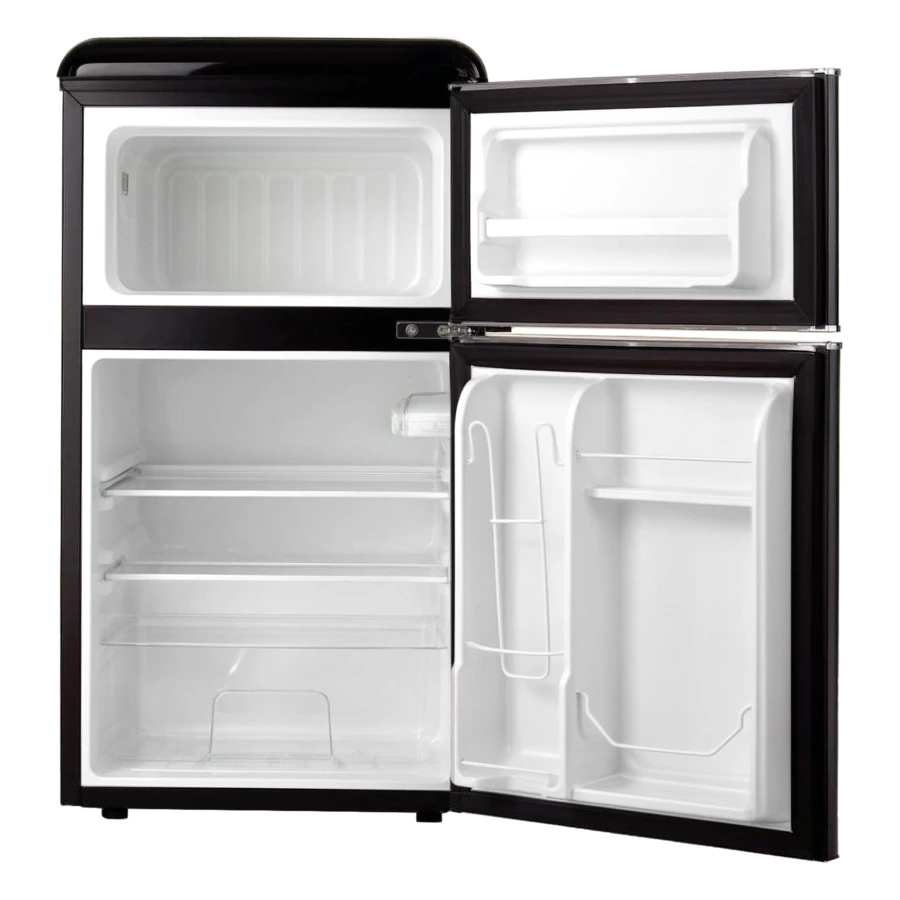 Холодильник двухкамерный TESLER RT-97 BLACK 90 л, 48,6х52х88,9 см, класс А+, черный