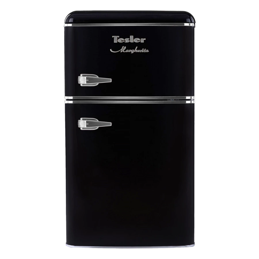 Холодильник двухкамерный TESLER RT-97 BLACK 90 л, 48,6х52х88,9 см, класс А+, черный