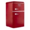 Холодильник двухкамерный TESLER RT-97 RED 90 л, 48,6х52х88,9 см, класс А+, красный