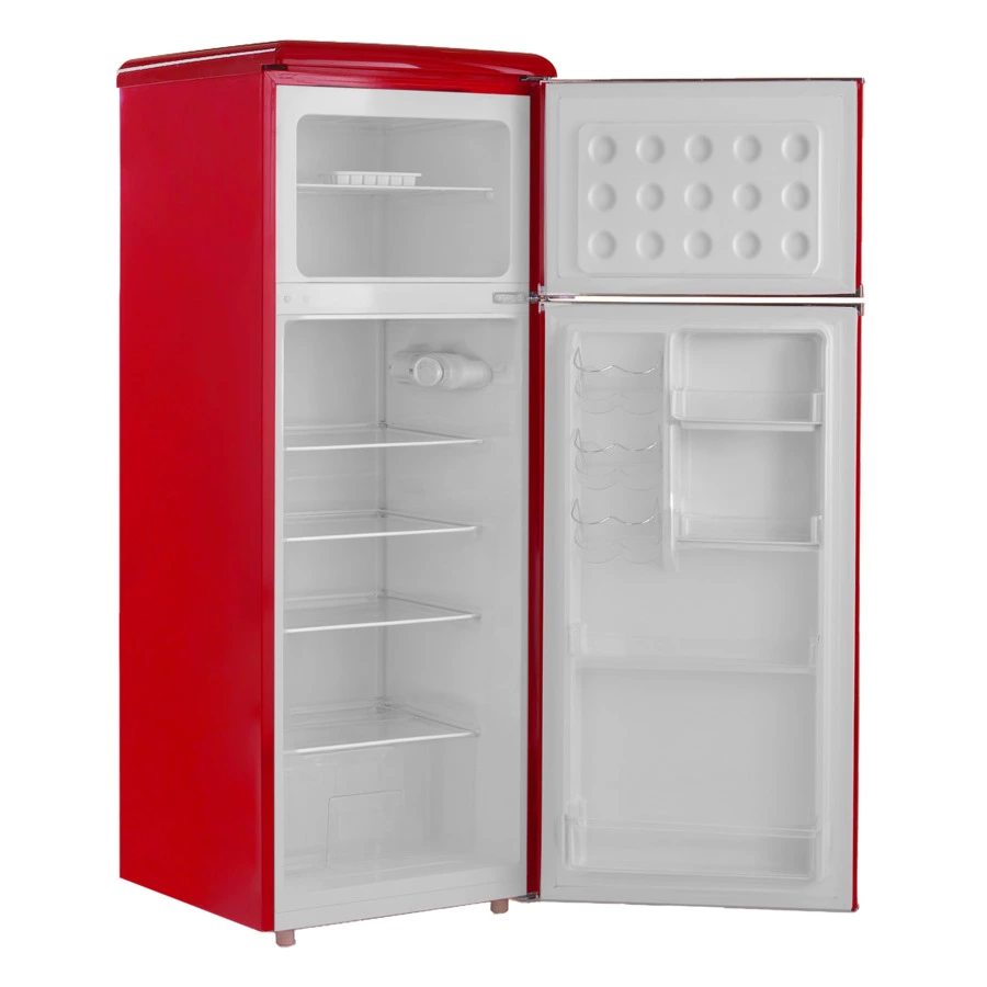 Холодильник двухкамерный TESLER RT-217 RED 212 л, 54,5х57х145 см, класс А+, красный