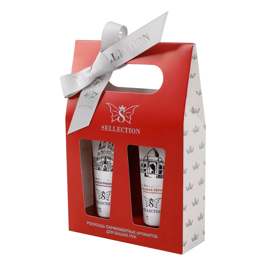 Набор подарочный Sellection Red крема для рук 30 мл, 2 шт
