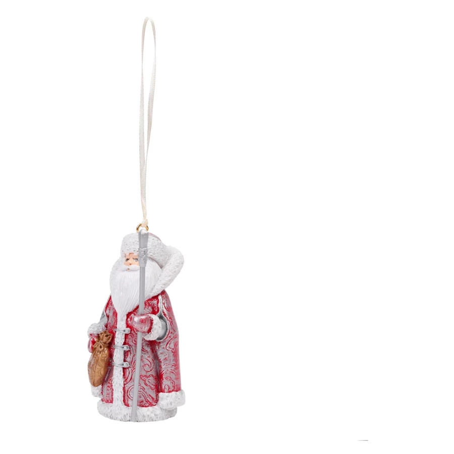 Игрушка елочная Bernes Дедушка Мороз, алебастр, п/к