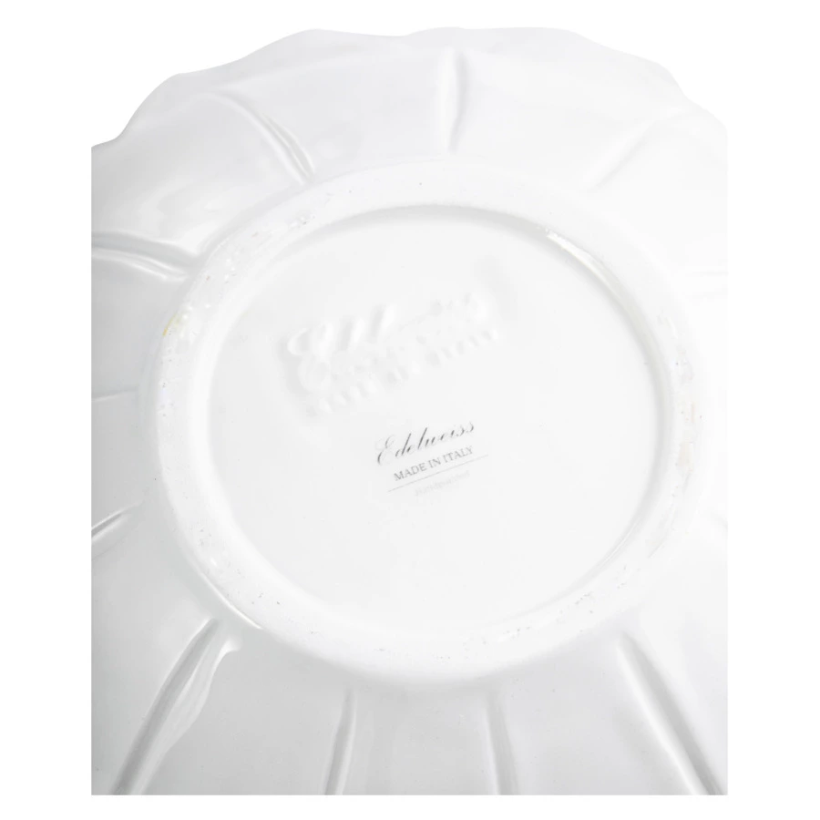 Салатник 3D Edelweiss Маргаритка 26х26х8см, керамика, желтый