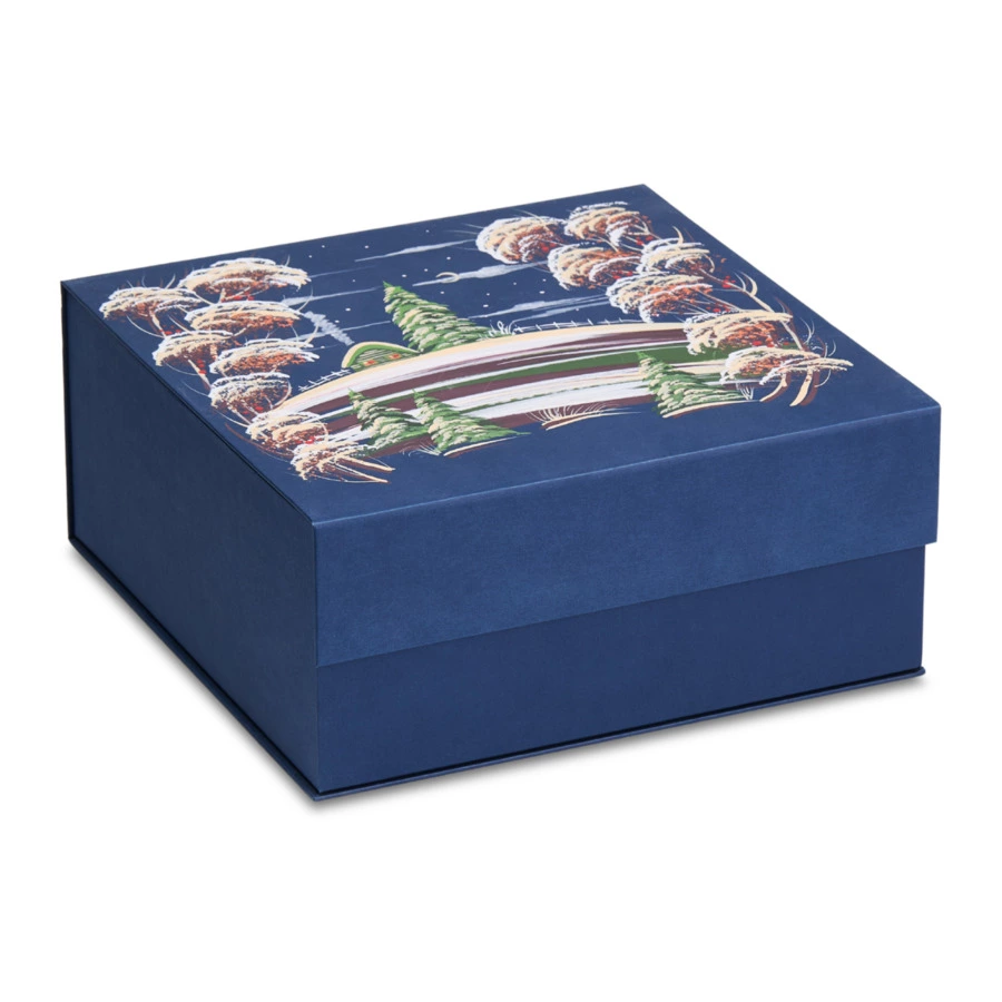 Набор елочных шаров Bartosh Золотая зима 10 см, 3шт, стекло, п/к-Sale