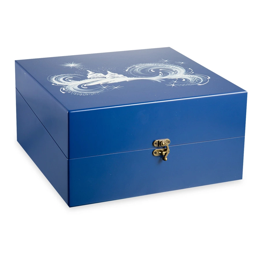 Набор елочных шаров в футляре Bartosh VIP Добрыня Никитич и Змей Горыныч 12 см, 4 шт, стеклo-Sale