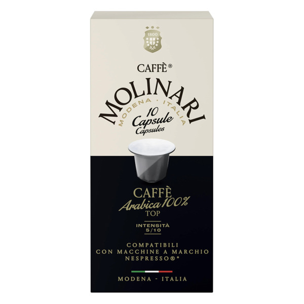 Кофе в капсулах Caffe Molinari 100% ARABICA 10 шт