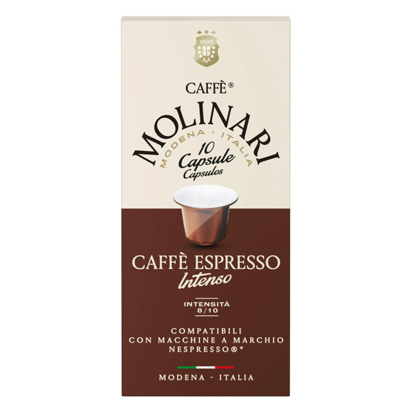 Кофе в капсулах Caffe Molinari INTENSO ORO (Интенсо Оро), 10 шт