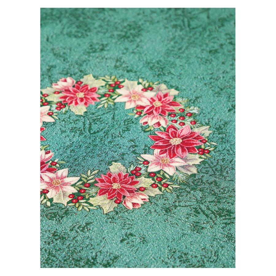 Скатерть прямоугольная Decor de Table Торжество 160х360 см, гобелен